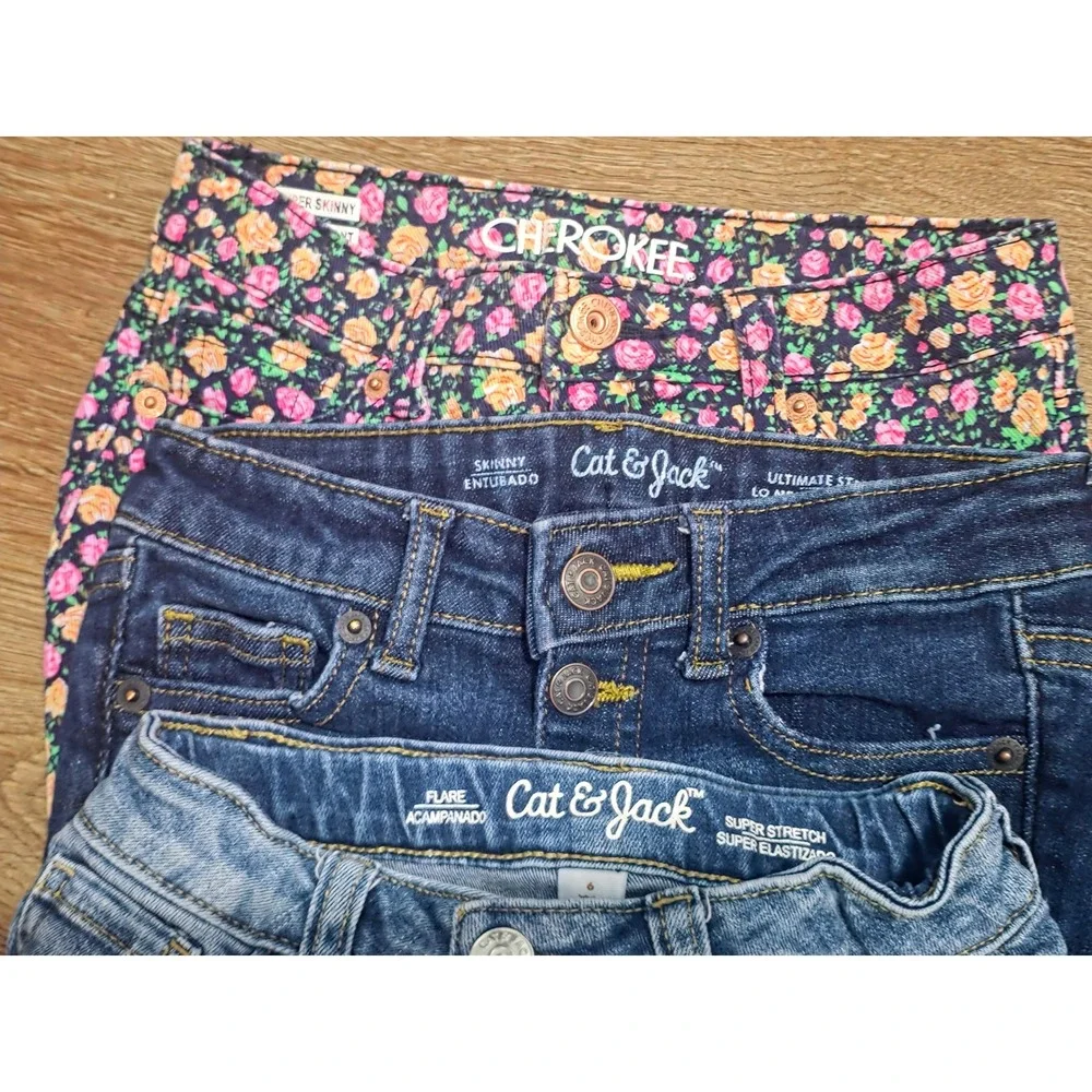 Lot Bundle Of Girls Mixed Brand Casual Clothing 13pc ALLSEASON Size 6-7